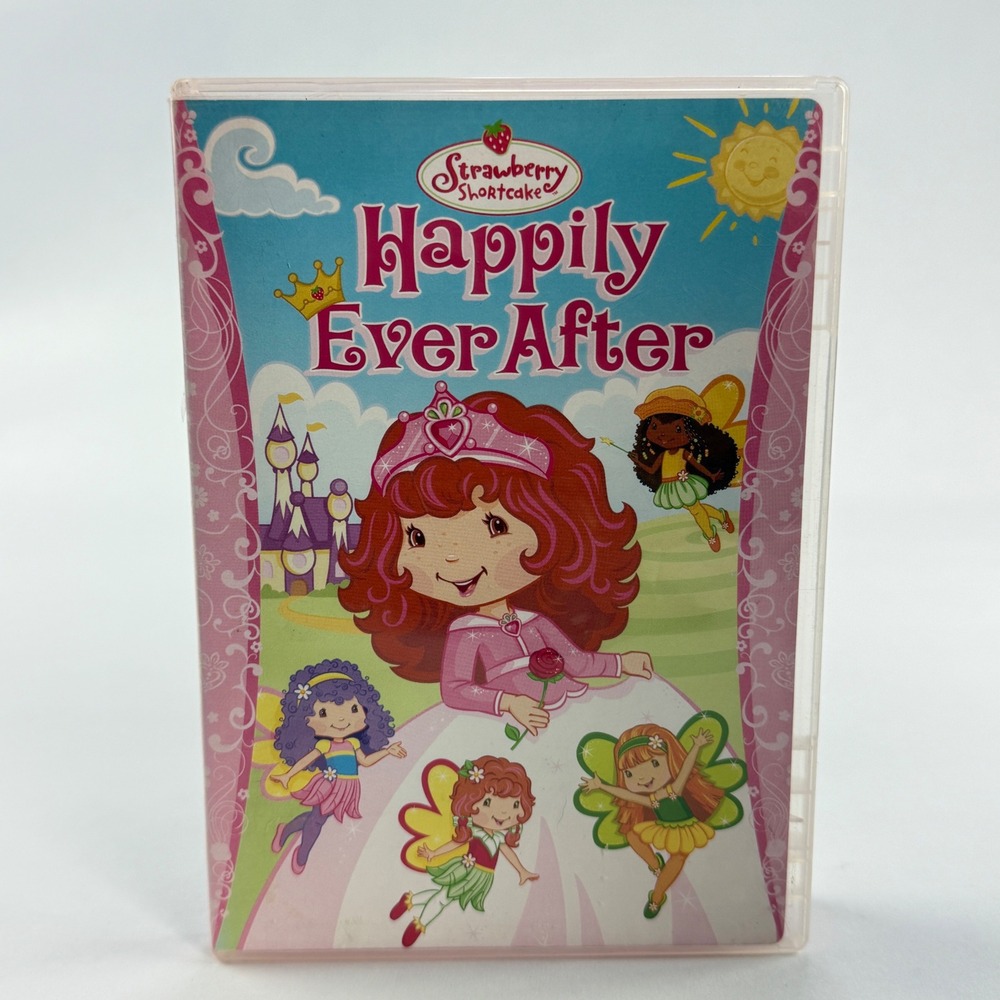 Strawberry Shortcake Happily Ever After DVD 2009 Childrens Fairy Tales Princess